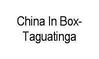 Logo China In Box-Taguatinga em Taguatinga Norte