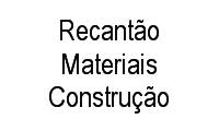Logo Recantão Materiais Construção em Residencial Recanto do Bosque