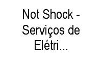 Logo Not Shock - Serviços de Elétrica Predial E Comando em Parque Gramado