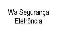 Logo Wa Segurança Eletrôncia