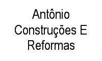 Logo Antônio Construções E Reformas em Casa Branca