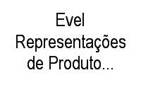 Logo Evel Representações de Produtos Médico Hospitalares em Ipanema