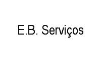 Logo E.B. Serviços em Terra Firme
