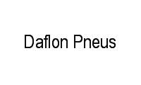 Logo Daflon Pneus em Zé Garoto