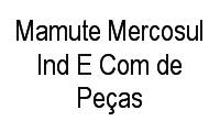 Logo Mamute Mercosul Ind E Com de Peças em Scharlau