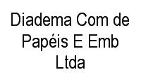 Logo Diadema Com de Papéis E Emb em Centro