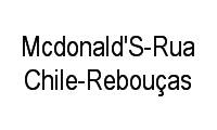 Logo Mcdonald'S-Rua Chile-Rebouças em Rebouças