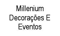 Logo Millenium Decorações E Eventos em Floresta