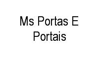Logo Ms Portas E Portais em Jardim Mont Serrat