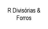 Logo R Divisórias & Forros em Jardim Ponte Alta II