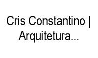 Logo Cris Constantino | Arquitetura E Design em Farol