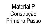 Logo Material P Construção Primeiro Passo em Parque Cecap