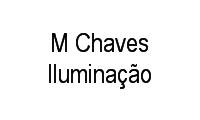 Logo M Chaves Iluminação em Passo da Areia