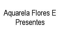 Logo Aquarela Flores E Presentes em Politeama