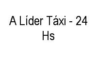 Logo A Líder Táxi - 24 Hs