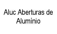 Logo Aluc Aberturas de Alumínio em Socialista