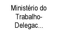 Logo Ministério do Trabalho-Delegacia Regional do Trabalho São P