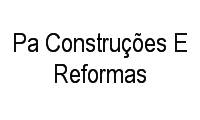 Logo Pa Construções E Reformas em Badu
