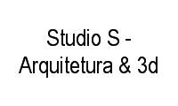 Logo Studio S - Arquitetura & 3d