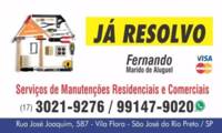 Logo Ja Resolvo Marido de Aluguel em Residencial Vila Flora