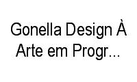 Logo Gonella Design À Arte em Programação Visual em Parque Paulicéia