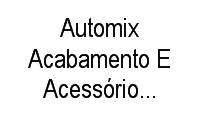 Logo Automix Acabamento E Acessórios Automotivos em Vila Prudente