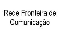 Logo Rede Fronteira de Comunicação em Centro