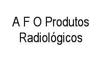 Logo A F O Produtos Radiológicos em Boa Vista