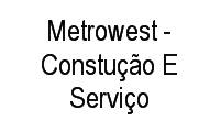 Logo Metrowest - Constução E Serviço