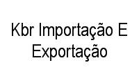 Logo Kbr Importação E Exportação em Vila Dom Pedro I