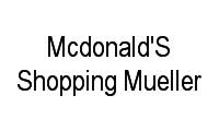 Logo Mcdonald'S Shopping Mueller em Centro Cívico