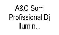 Logo A&C Som Profissional Dj Iluminação Telão