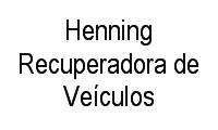 Logo Henning Recuperadora de Veículos em Água Verde