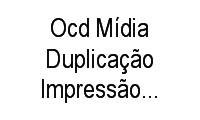 Logo Ocd Mídia Duplicação Impressão Cds E Dvds em Centro