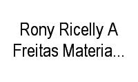 Logo Rony Ricelly A Freitas Material de Construção em Paciência