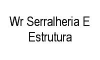 Logo Wr Serralheria E Estrutura em Bela Vista