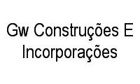 Logo Gw Construções E Incorporações em Zona Industrial