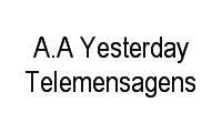 Logo A. Yesterday Telemensagens & Cestas em Geral.