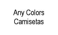 Logo Any Colors Camisetas