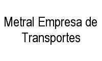 Logo Metral Empresa de Transportes em Bangu