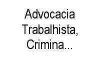 Logo Advocacia Trabalhista, Criminal E Cível em Jardim Augusta
