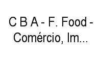 Logo C B A - F. Food - Comércio, Importação E Exportação De em Setor Bueno