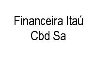 Logo Financeira Itaú Cbd Sa em Jardim São João