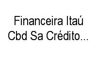 Logo de Financeira Itaú Cbd Sa Crédito Financiamento E Investimento em Vila Mathias