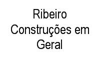 Logo Ribeiro Construções em Geral em Anil