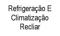 Logo Refrigeração E Climatização Recliar em Do Salto