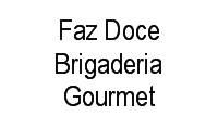 Logo Faz Doce Brigaderia Gourmet