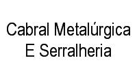 Logo Cabral Metalúrgica E Serralheria