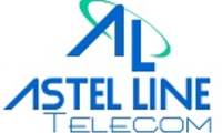 Logo Astel Line Telecom em Piqueri