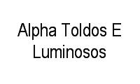 Logo Alpha Toldos E Luminosos em Vila Lageado